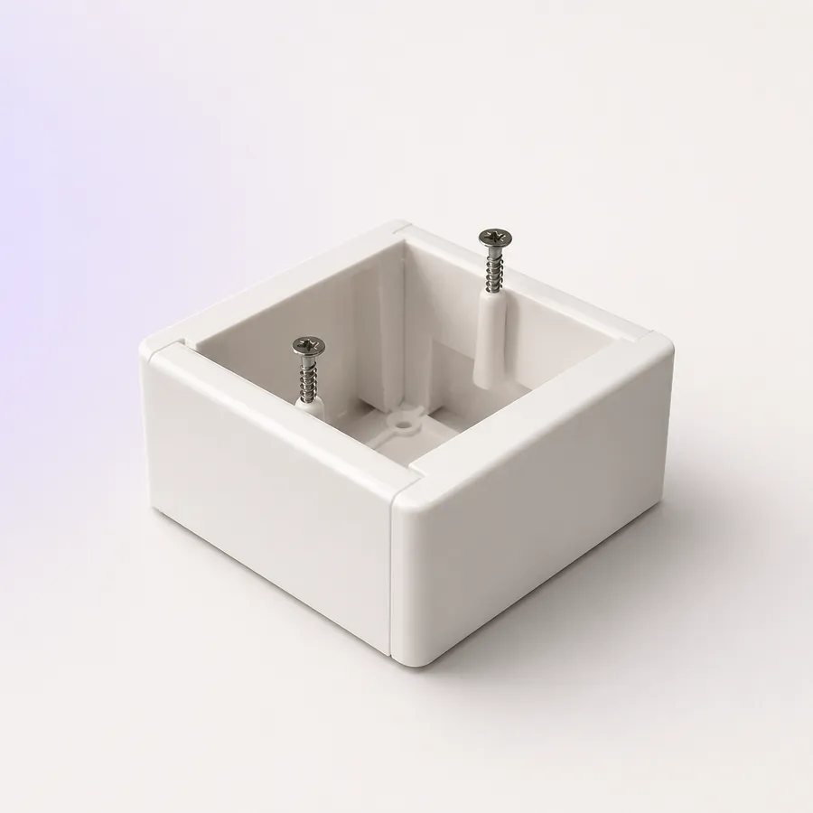 Монтажная коробка WHITE — аксессуар для терморегулятора — фото товара
